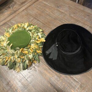 Lot of 2 vintage hats